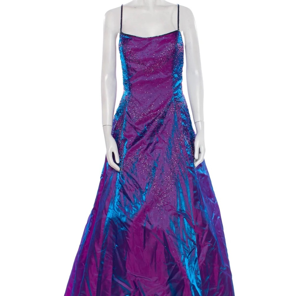 Sue Wong Evening Gown & Shawl - Ballgown - Size 10